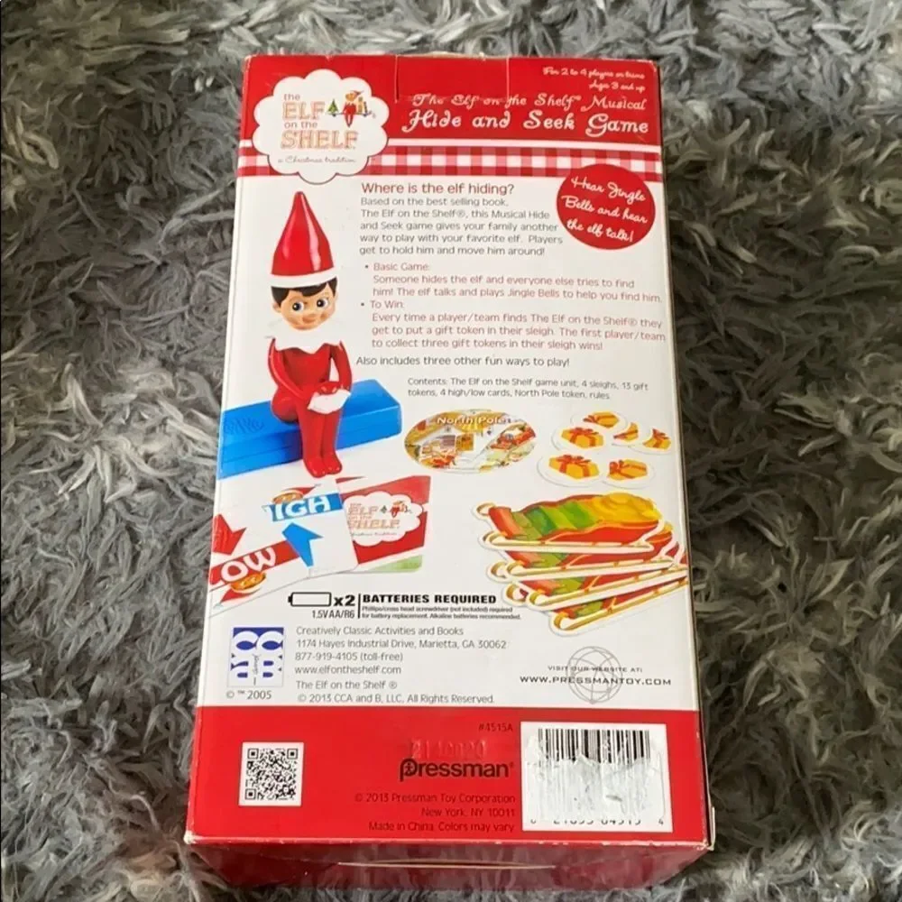 Elf on the shelf musical Hide and Seek game new